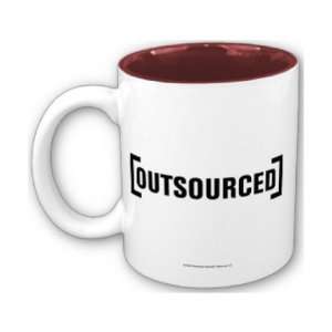  Outsourced Logo Two Tone Mug 