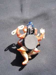 GANESH DICHROIC Boro Glass Lampwork Fused Artist Ganesha Art 