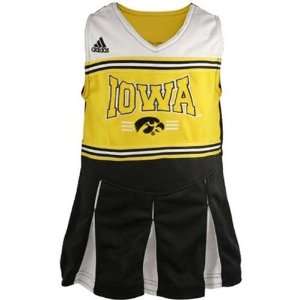   Hawkeyes Adidas Toddler Two Piece Cheerleader Dress