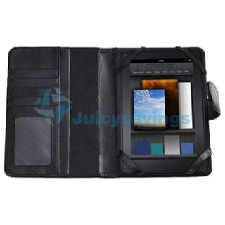 10 Accessory Leather Pouch Case+Chargers+2xLCD Guard+ For  