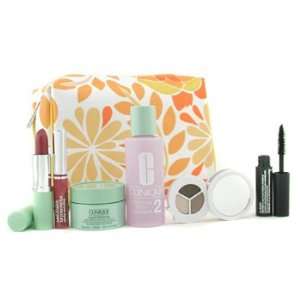   SPF25 15ml + Mascara + Lip Gloss + Lipstick + Eyeshadow + Bag Beauty