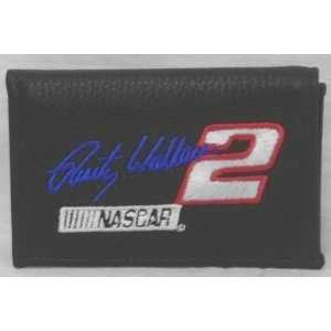NASCAR RUSTY WALLACE #2 LEATHER TEAM LOGO WALLET  Sports 