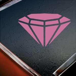  Diamond Pink Decal Chevy Ford Car Truck Window Pink 