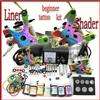 pro body painting tattoo deluxe kit 6 color supply