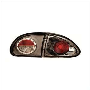   IPCW Smoke Tail Lights (1 Pair) 95 02 Chevrolet Cavalier: Automotive