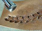 Stainless Hackbarth   Square Basket Weave Stamp (Leather Stamping Tool 