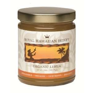 Royal Hawaiian Honey  12oz. Organic Lehua  Grocery 