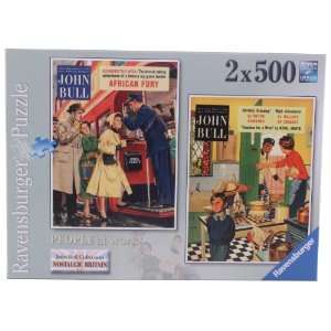 Ravensburger Nostalgic Britain People at War 2 x 500 Piece Puzzles 