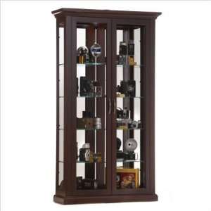  Buhler Furniture 62839 Berlin Double Door Curio in 