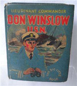 Big Little Book Lieutenant Commander Don Winslow U.S.N. 1935 http 