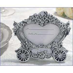   Coach Shaped Poly Resin Place Card Frame   Wedding Party Favors: Home