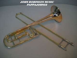 BENGE 165F Tenor Trombone w/ F ROSE BRASS BELL 1998 5G King mouthpiece 