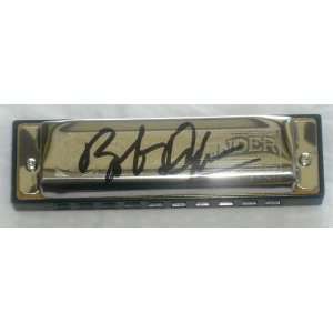    Bob Dylan Autographed / Signed Harmonica: Sports & Outdoors