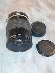 Nikkor Micro 105mm F4 Nikon AIS Lens  