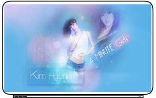 4Minute Kpop Singer Girl Group Laptop Netbook Skin Decal Cover Sticker 