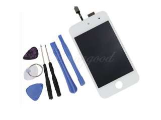 WHITE LCD Display +Touch Glass Digitizer Screen Assembly For iPod 