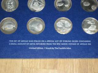 20 Silver Medals, Project Apollo, 10 oz Silver, only 1269 sets APOLLO 