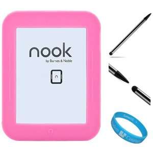 Noble New Nook Touch (Nook Simple Touch) + Silver Dual Tip Aluminum 