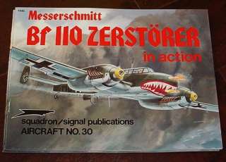 Squadron BF 110 Zerstorer in action Magazine 1030  