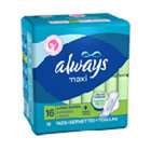 Always Maxi Pads Always thin ultra quilt long super maxi pads   40 ea