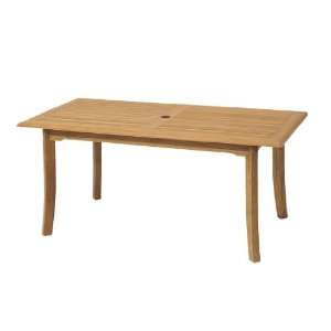  Grade A Teak Wood Large 71 Rectangle Dining Table: Patio 