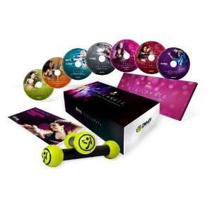 Zumba Exhilarate Body Shaping System DVD Set & FREE MINI TOOL BOX (ml)
