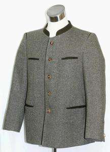 GREEN Winter WOOL Men GERMAN Suit Over Coat JACKET M L  