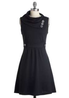 Black A Line Dress  Modcloth