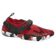 Fila Boys Athletic Shoe Skele Toes EZ Slide   Red 