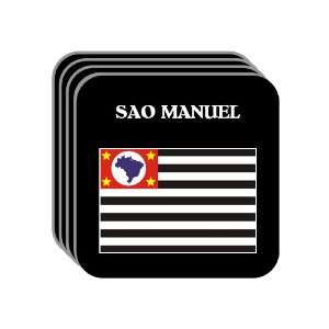  Sao Paulo   SAO MANUEL Set of 4 Mini Mousepad Coasters 