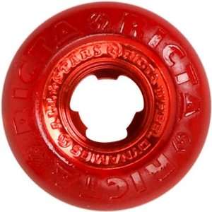  Ricta Chrome Cores All Star 53mm Red Skateboard Wheels 