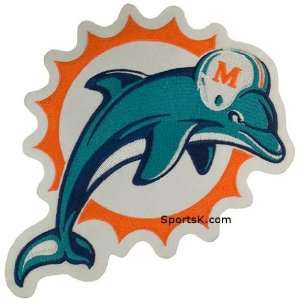  Miami Dolphins Big NFL Patch (No Shipping Charge): Arts 