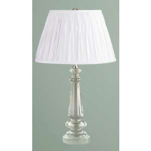  Garrat Table Lamp with Classic Shade in Crystal