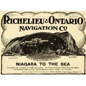   Murray Bay Niagara Quebec Sea   Original Print Ad