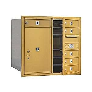  Mailbox   7 Door High Unit (27 Inches)   Double Column   6 MB1 Doors 