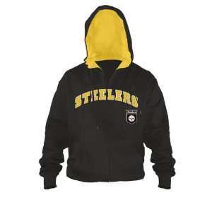  Pittsburgh Steelers Conference Full Zip Hooded Sweatshirt 