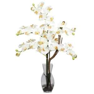  Phalaenopsis w/Vase Silk Flower Arrangement