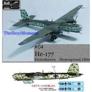   He 177 Bomber Plane Airplane Aircraft Military Model 1144 Toys