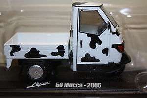 Vespa Ape 50 Mucca   2006 3 wheel Utility Cow Pick up, Italeri 