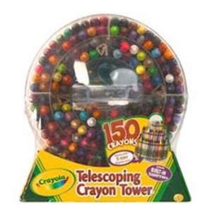   value 150 Ct Telescoping Crayon Tower By Crayola Llc Toys & Games