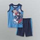 Disney Toddler Boys Mickey Mouse Mesh Tank & Shorts