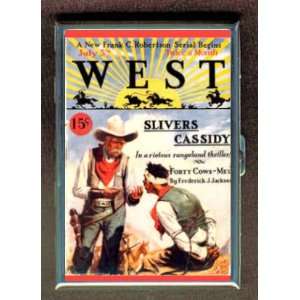 1927 WESTERN PULP BANDITO ID Holder, Cigarette Case or Wallet: MADE IN 