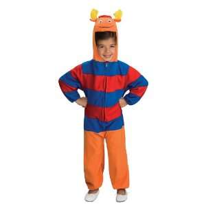  Toddler Deluxe Backyardigans Tyrone Costume Size 2 4T 