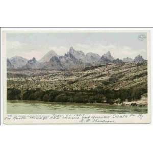  Reprint The Needles, Colorado River, Arizona 1898 1931 
