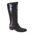 Coconuts by Matisse Womens Leather Boot Knight   Black Patent