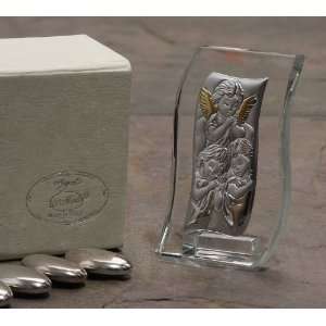  Authentic Italian Silver & Gold Angel Icon Communion 