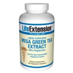  Mega Green Tea Extract 100 VegiCaps: Health & Personal 
