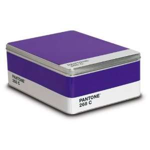  Pantone Metal Storage Box Royal Purple 268c Arts, Crafts 