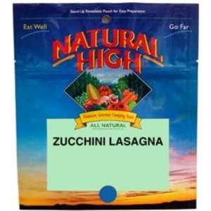 Natural High Freeze Dried Zucchini Lasagna  Sports 