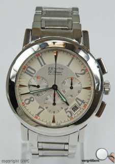 Luxusuhren Uhren Sammler Zenith El Primero Herren Uhr Chrono Luxus 